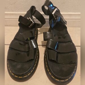 Dr Martens Clarissa Gladiator Black Sandals Women 10US